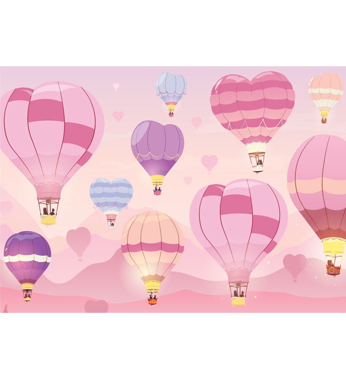 Tins With Pop® 4 Gallon Hot Air Balloons Love
